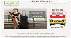 Desktop Screenshot of onlygel.com